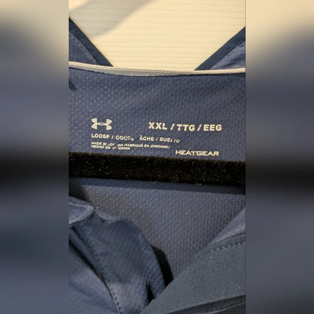 Under Armour Men's Navy Polo Shirt - Picture 2 of 6